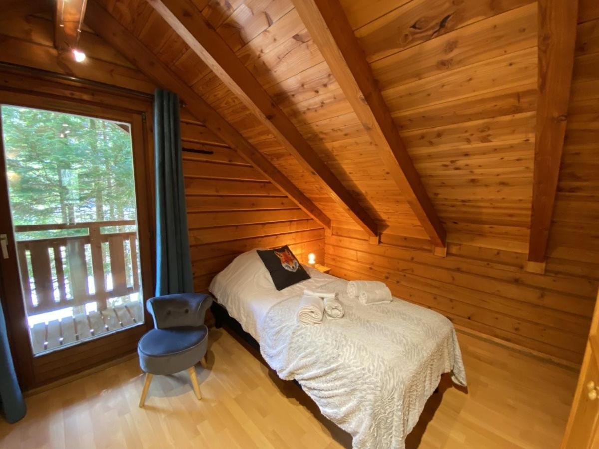LE RENARD Chalet en bois La Bresse Buitenkant foto