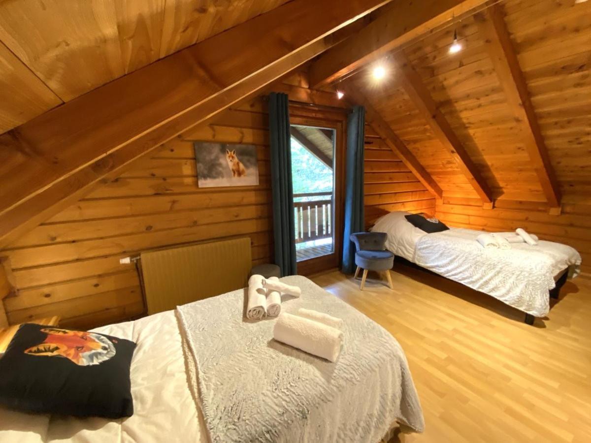 LE RENARD Chalet en bois La Bresse Buitenkant foto