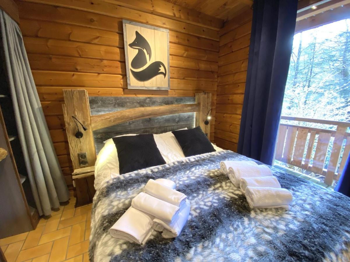LE RENARD Chalet en bois La Bresse Buitenkant foto