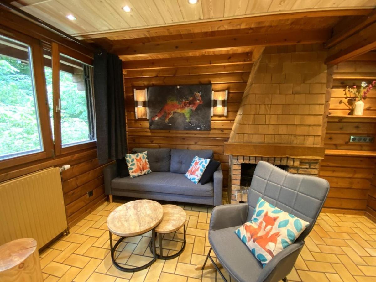 LE RENARD Chalet en bois La Bresse Buitenkant foto