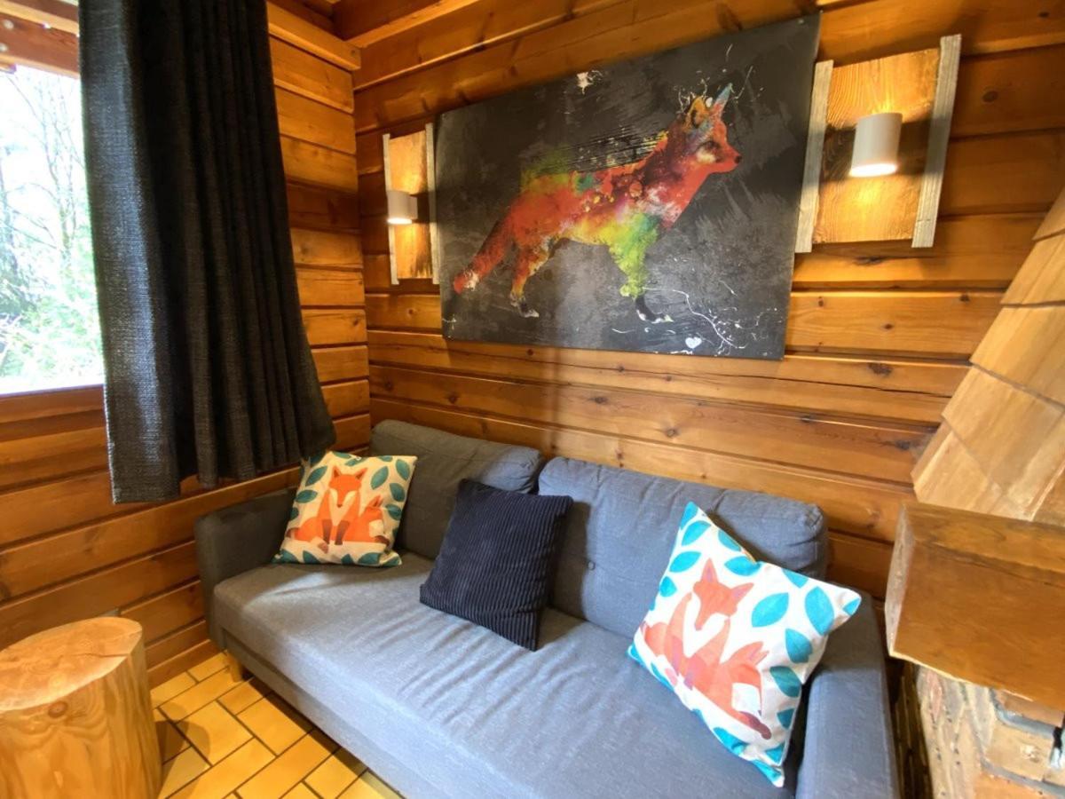 LE RENARD Chalet en bois La Bresse Buitenkant foto